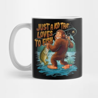 Bigfoots Catch of the Day Mug